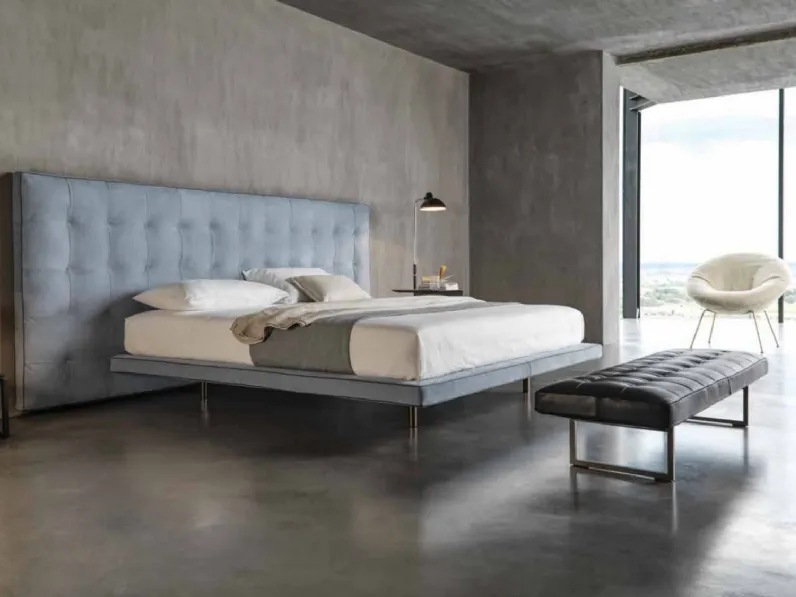 Letto matrimoniale con ampia testiera Ludwig di Desirèe