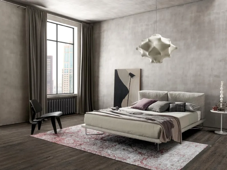 Letto in tessuto imbottito Rapsodia di DHome