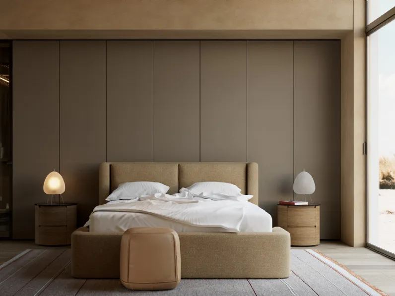 Letto imbottito Dimora di Kristalia