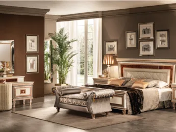 Il letto Dolce Vita di Arredoclassic offre un comfort imbottito eccezionale.