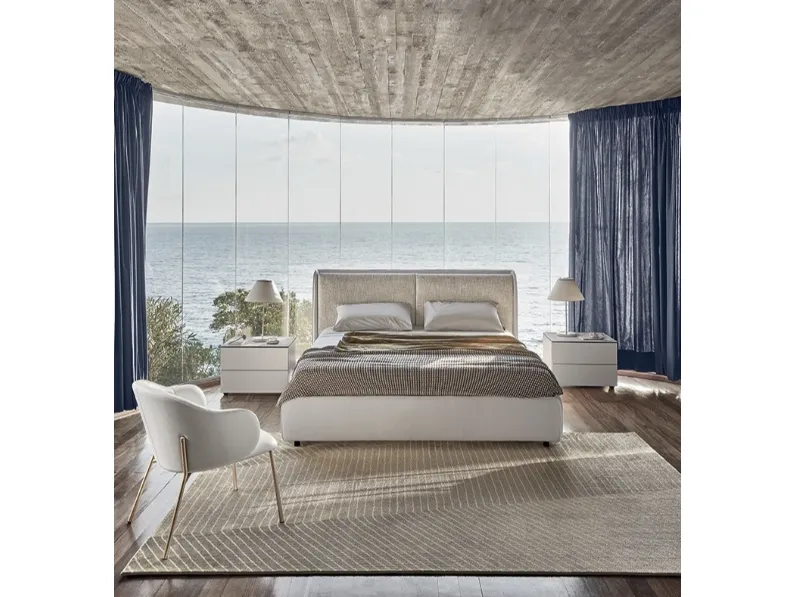 Letto con testiera Dolly di Calligaris