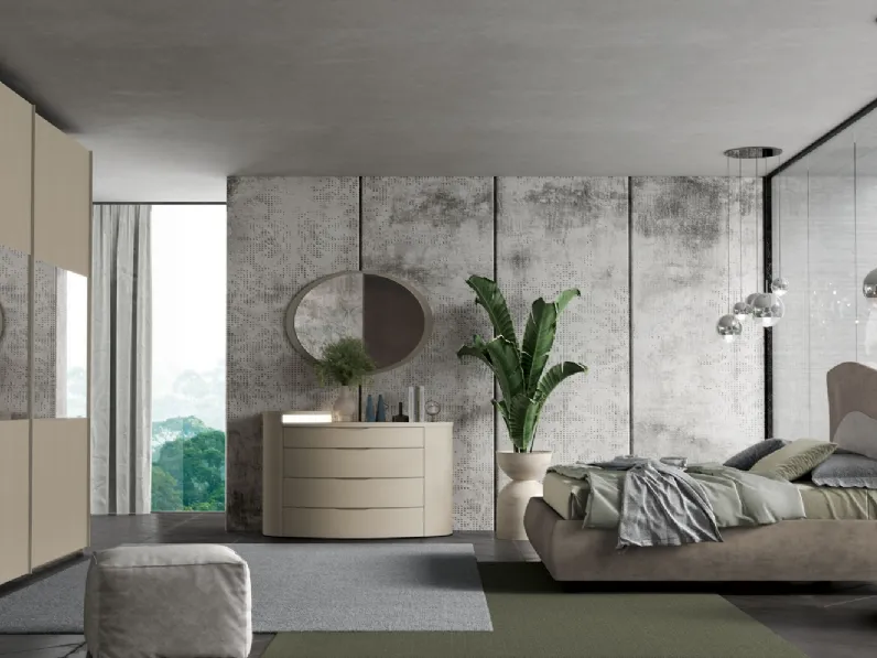 Letto Aura Bicolore di Cecchini Italia