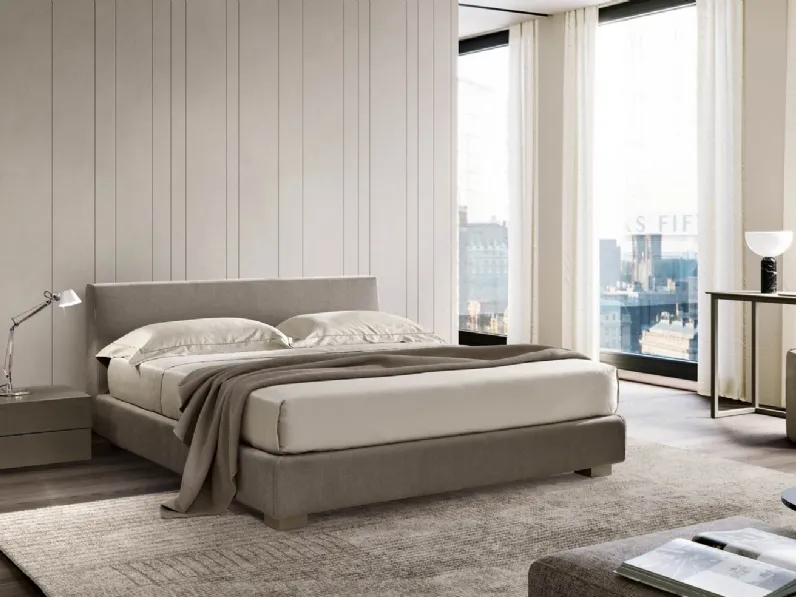 Letto Aron Basic con box contenitore di Duomo Design