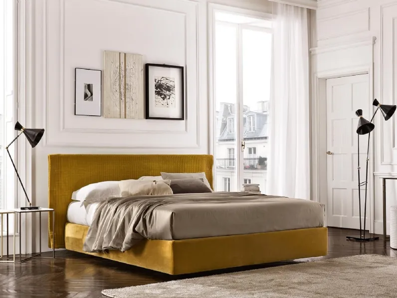 Letto Visconti con box contenitore di Duomo Design