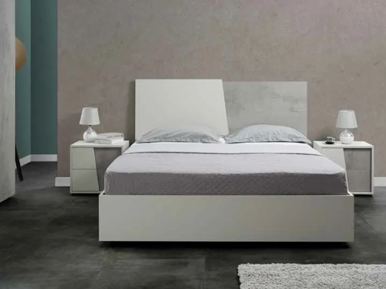 Letto con testiera Easy 2|4 IC429 di Imba Srl