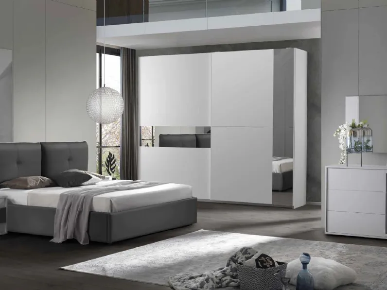 Letto in tessuto imbottito Easy 2|4 IC431 di Imba Srl