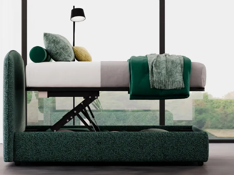 Letto con contenitore Edit di Divaletti Home