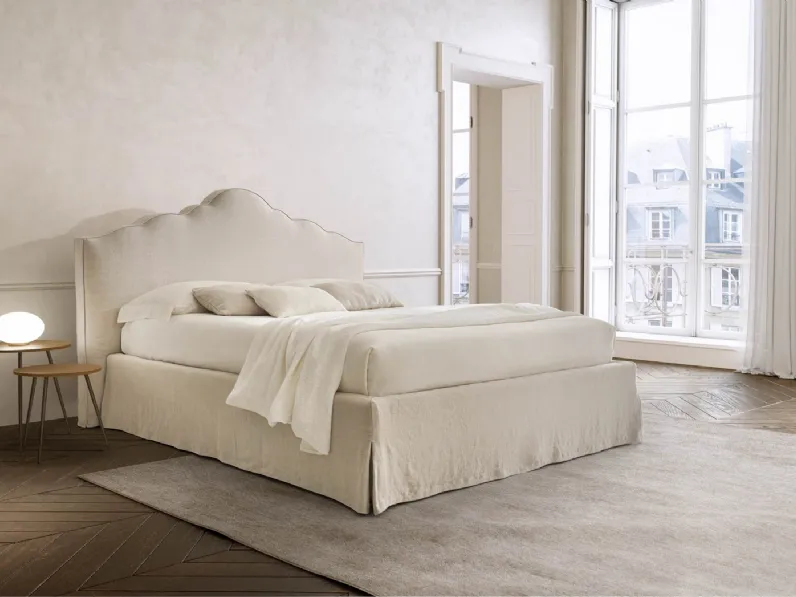 Letto Elettra con box contenitore di Duomo Design