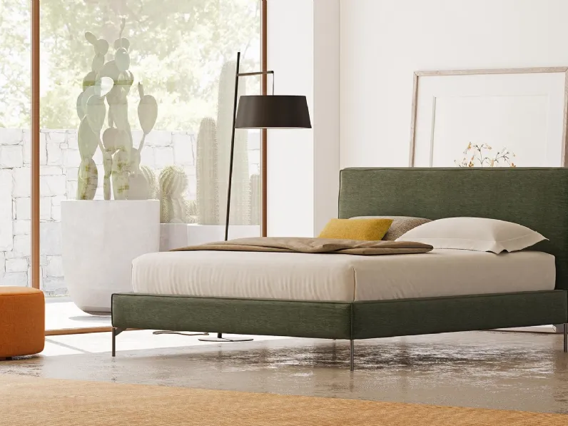 Letto minimalista Elite di Divaletti Home