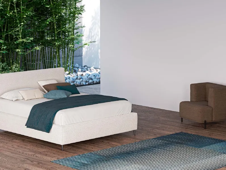 Letto minimalista Elite di Divaletti Home