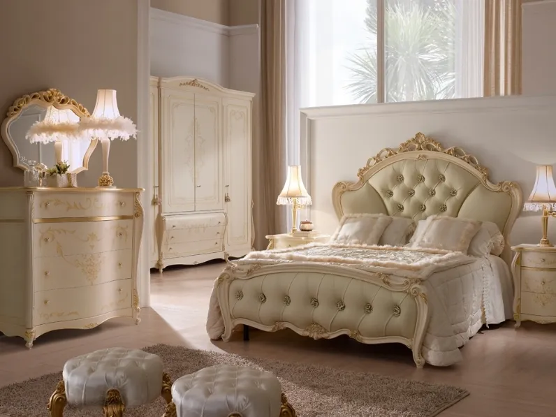 Letto Elvira di Patina Rosa