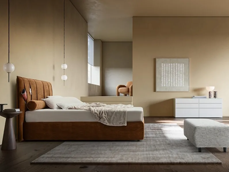 Letto Folder con testiera di Ennerev