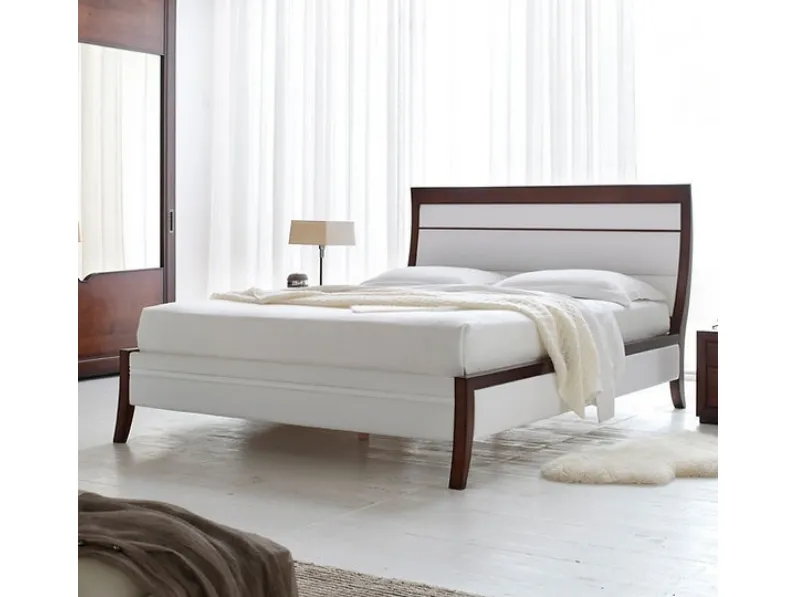 Letto matrimoniale Line di Fasolin
