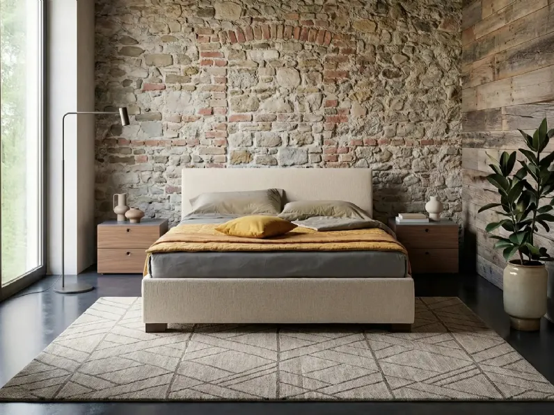 Letto con testiera Figi di Horm