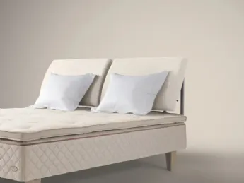 Letto con testiera Flex di Duxiana
