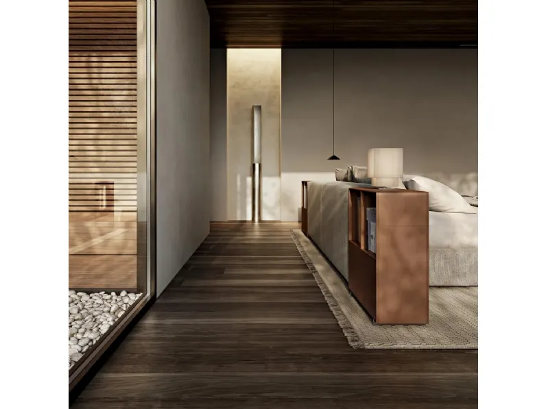 Letto  in tessuto Groundpiece di Flexform