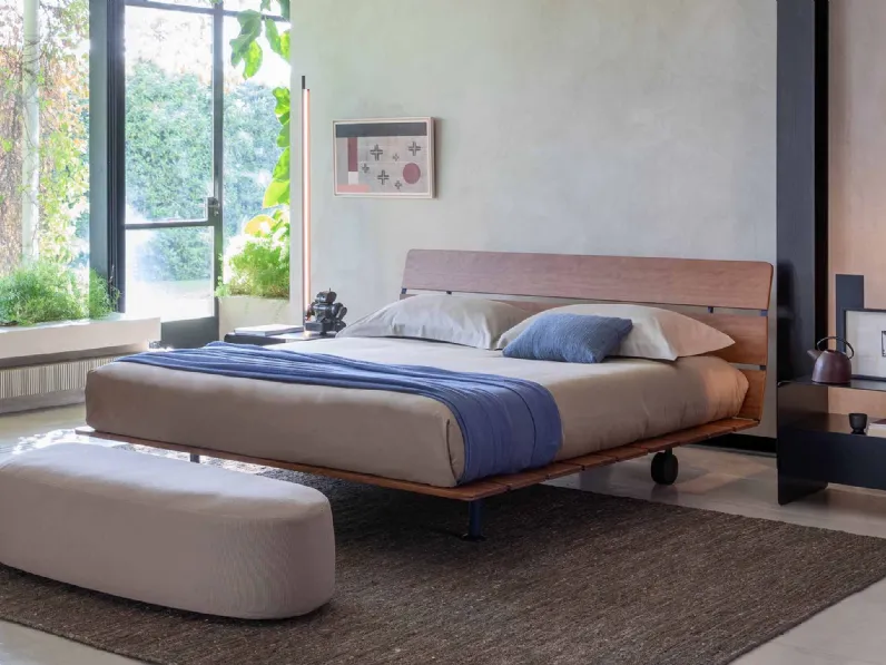 Letto matrimoniale Tadao di Flou
