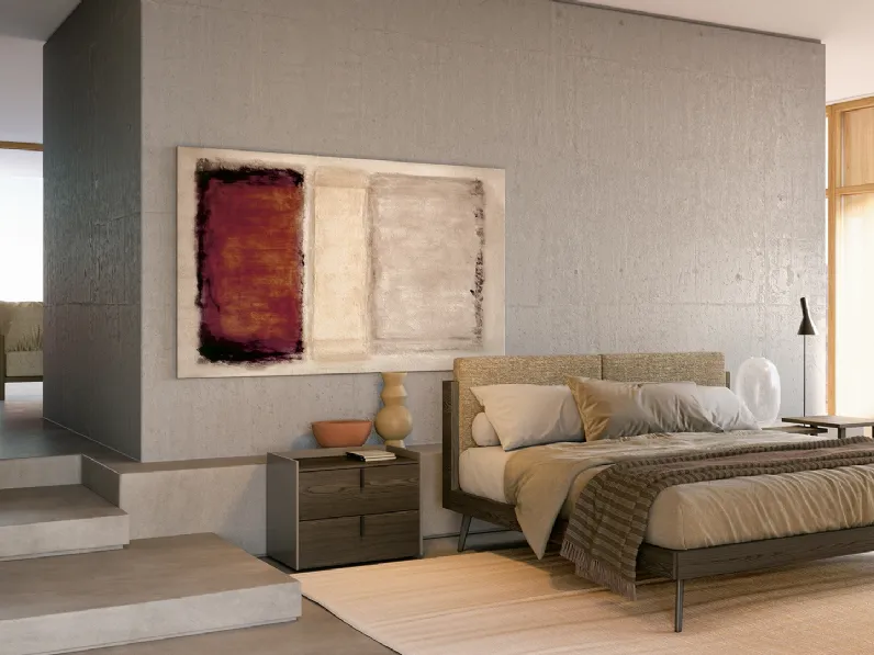 Letto con testiera Charlotte di Fratelli Elli