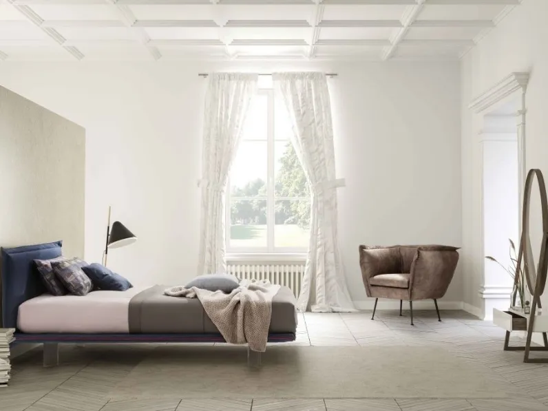 Letto con testiera Fuoco di Confort Line