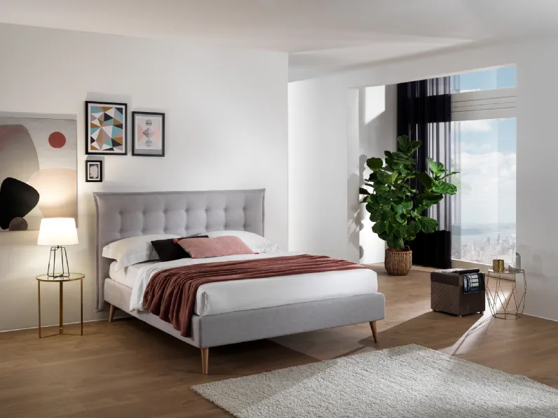 Letto Gable Twenty con box contenitore di San Lorenzo