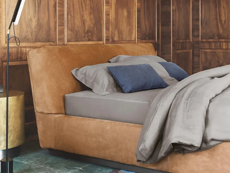 Letto matrimoniale Gentleman di Flou