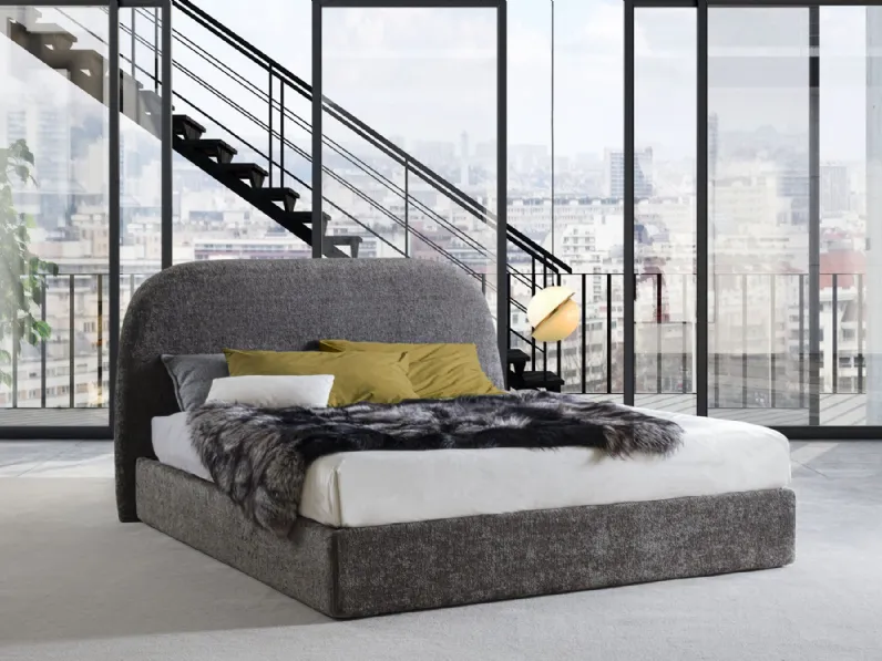 Letto in tessuto imbottito Gilbert Fox Italia