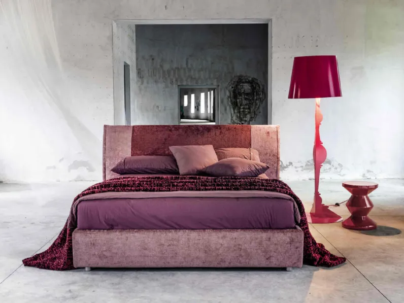 Letto in tessuto Ginger di Veneran