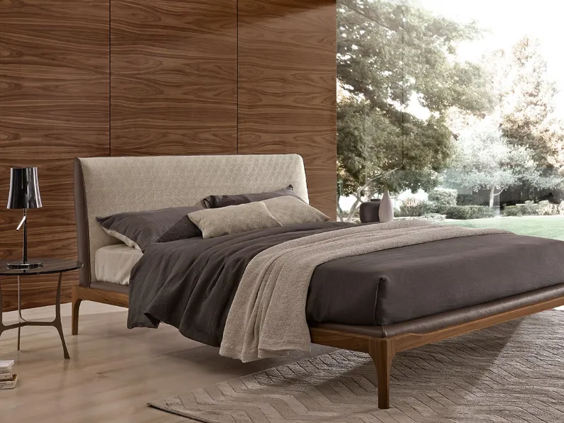 Letto Gladys Wood di Duomo Design