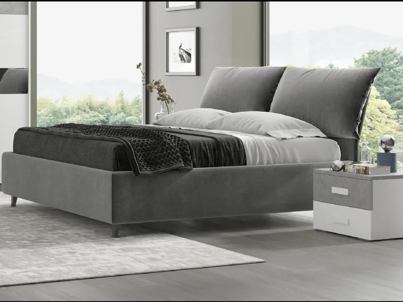 Letto in velluto Gloria di Felver