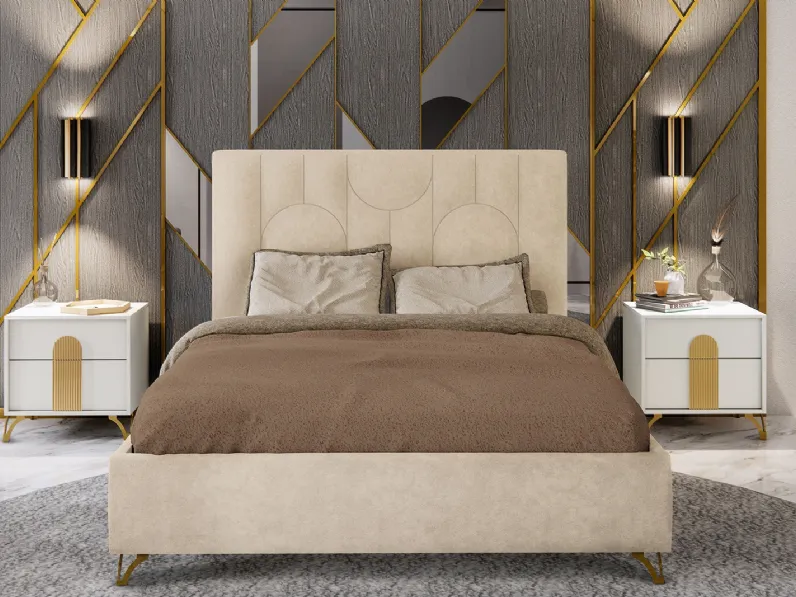 Letto in pelle Grace di Mobilificio AG