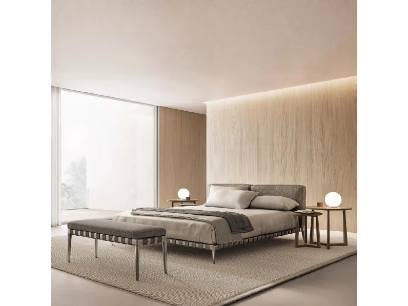Letto in tessuto Gregory di Flexform