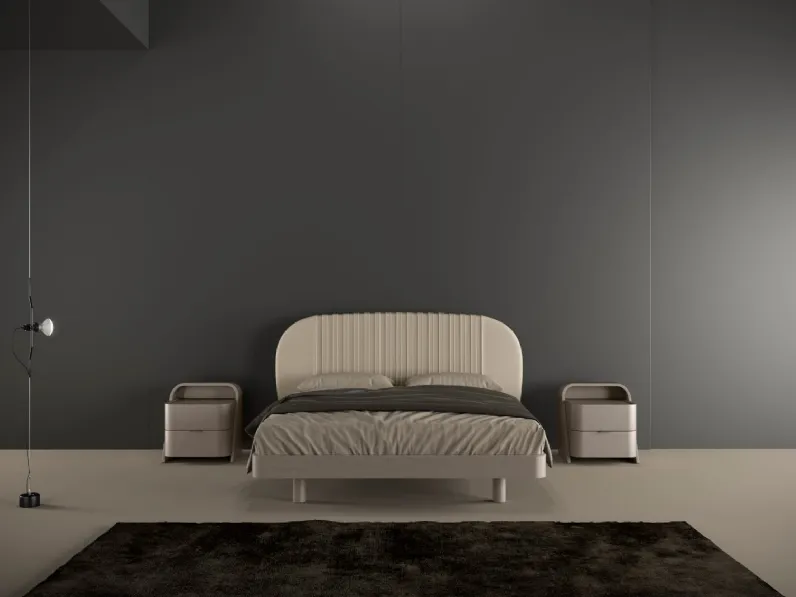 Letto in pelle Hermes di Fazzini