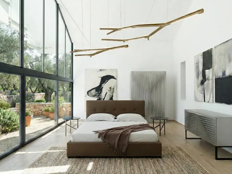 Letto con testiera Grenada di Horm