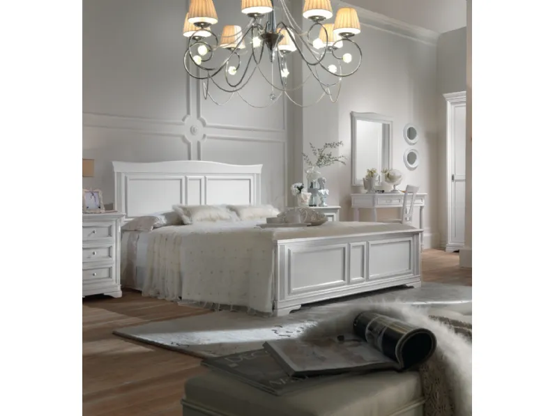 Letto Icon 2|5 Maison 624T in legno laccato di Imba Srl