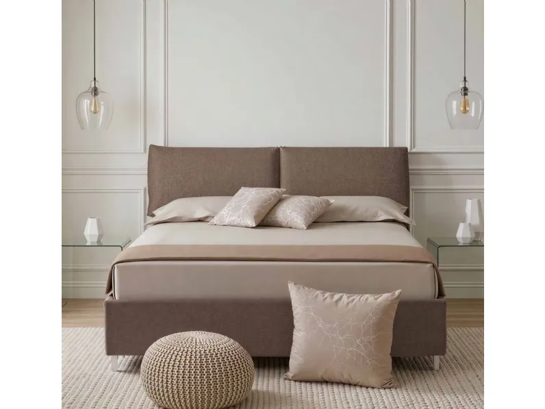 Letto imbottito Iride di Rinaldi Group