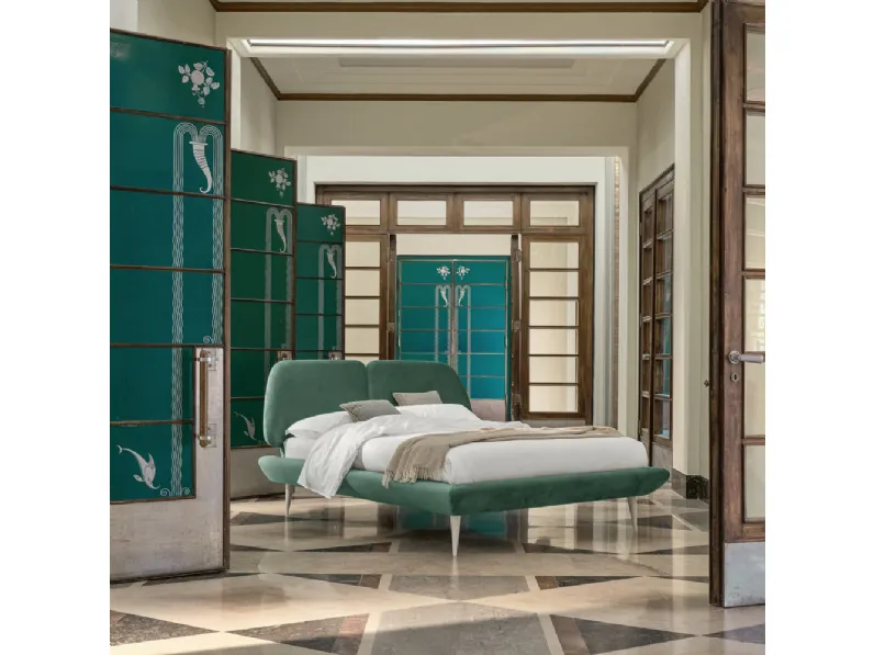 Letto Jeff con testiera di Dorelan Letti