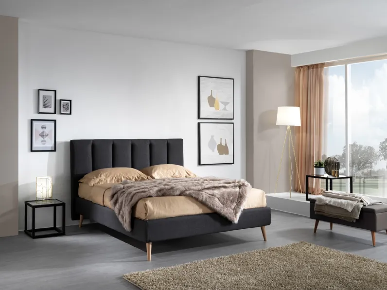 Letto Keaton Twenty con box contenitore di San Lorenzo