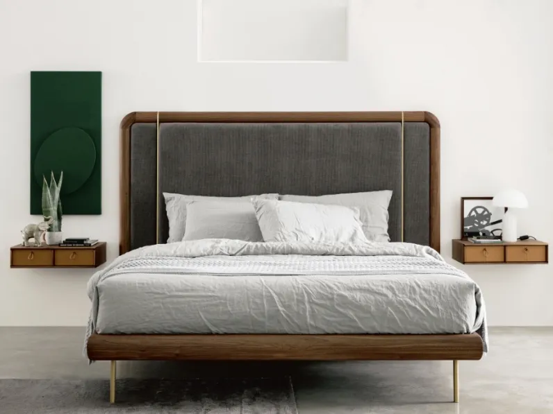 Letto matrimoniale Killian di Porada