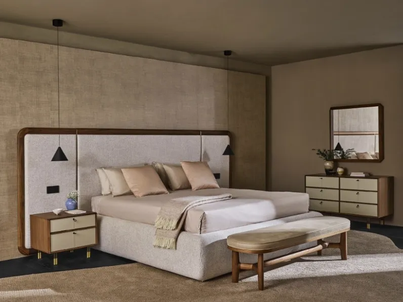 Letto matrimoniale Killian di Porada