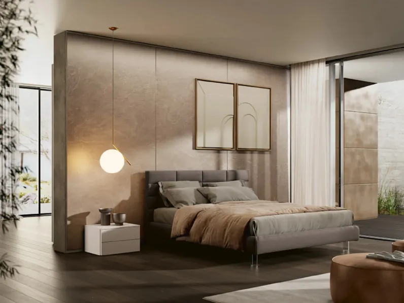 Letto matrimoniale Kim di Febal Casa