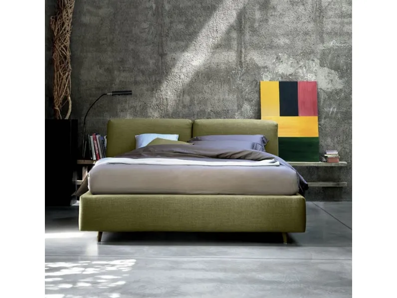 Letto Kuna con box contenitore di Bontempi Letti Design