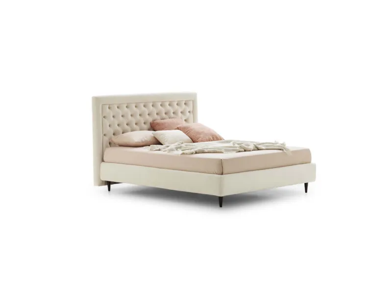 Letto Monet imbottito e trapuntato di Le Comfort