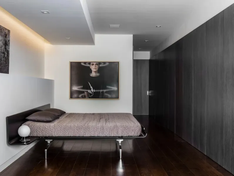 Letto Legnoletto con testiera di Alias