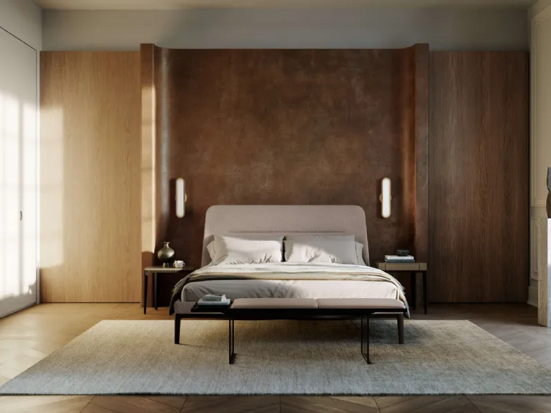 Letto con testiera Victoriano di Lema