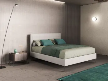 Il letto imbottito Lenox di Novaluna unisce design contemporaneo e comfort superiore.