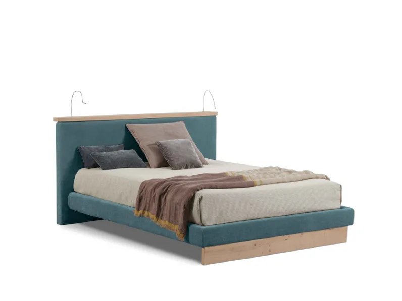 Letto con testiera Alba di Lettissimi