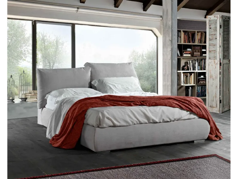 Letto in tessuto Bon-Ton di Lettissimi