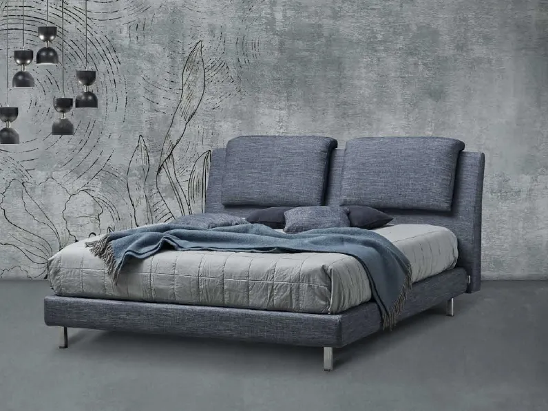 Letto con testiera Camelia di Lettissimi