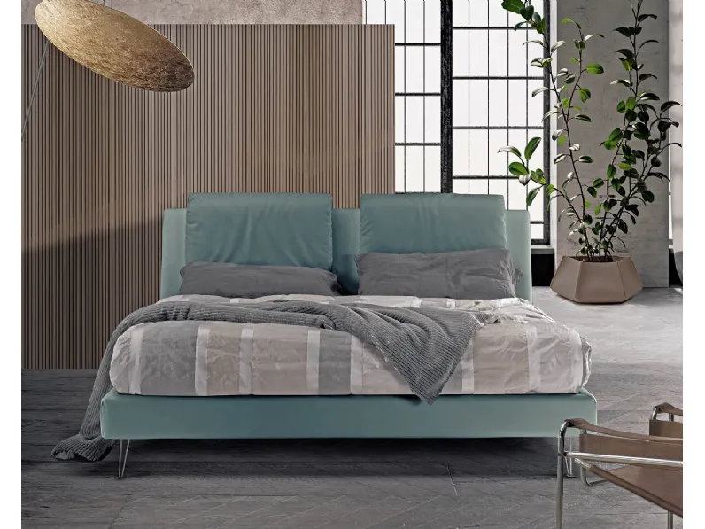 Letto con testiera Camelia di Lettissimi