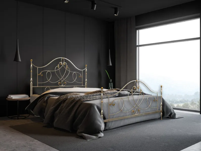 Letto con testiera Liberty di Florentiabed